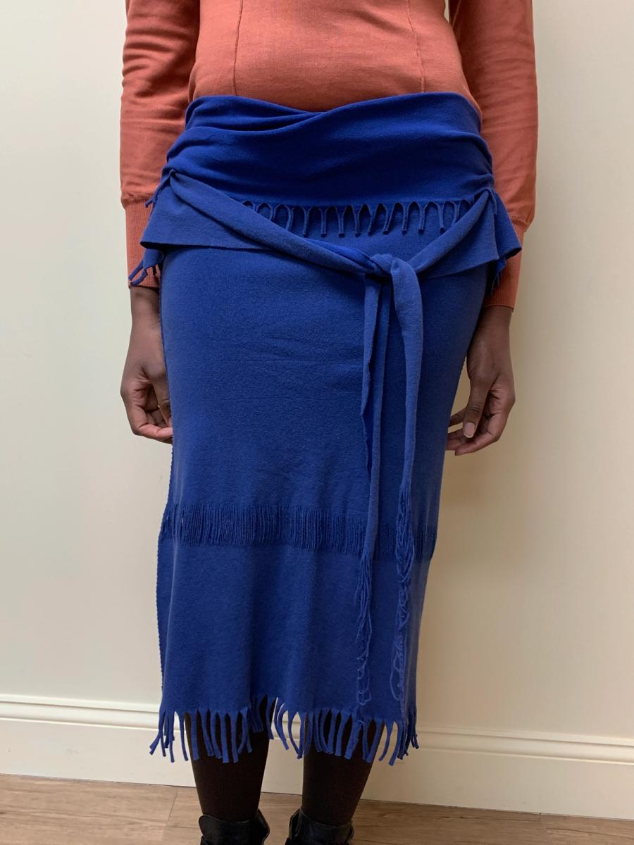 Vintage Issey Miyake APOC Fringe Skirt product image