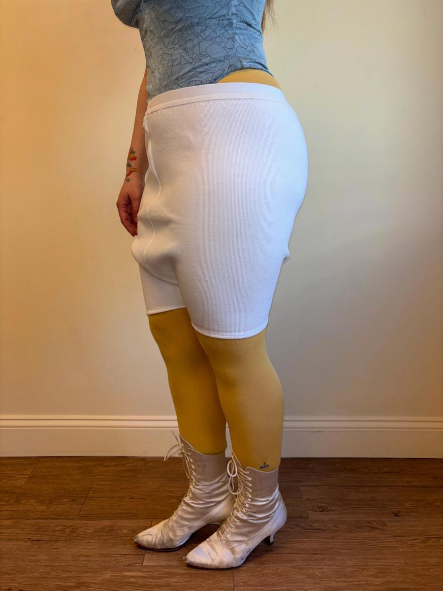 80s Jean-Paul Gaultier Public Underwear Skirt product image