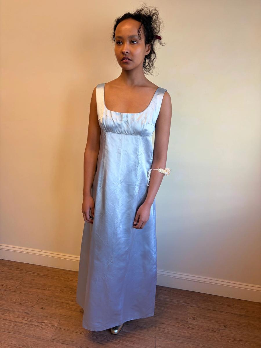 1960s Baby Blue Regency Gown product image