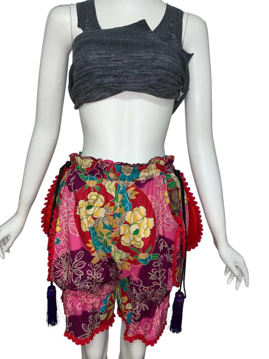 Takuya Angel Bustle Shorts With Tassels product image