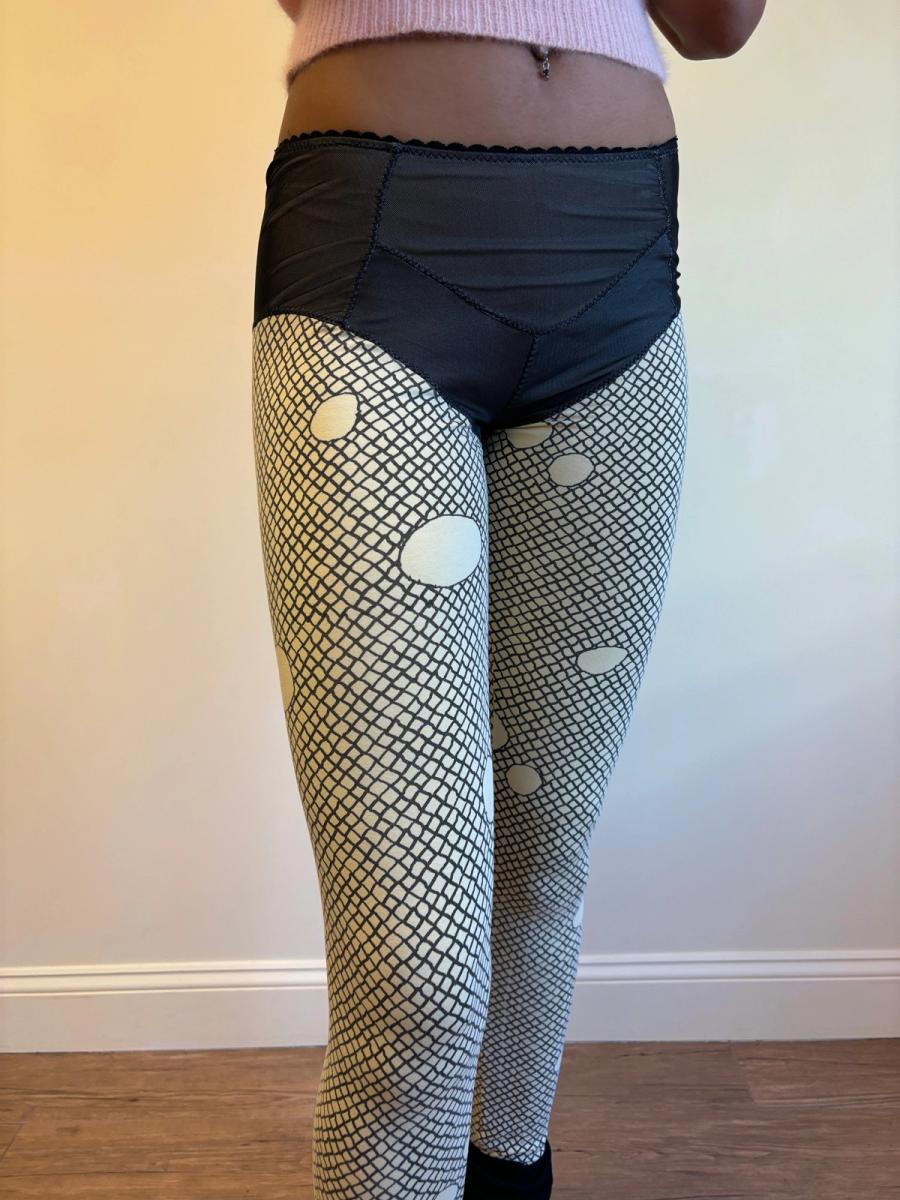 Marjan Pejoski Trompe L'oeil Torn Fishnet Leggings product image