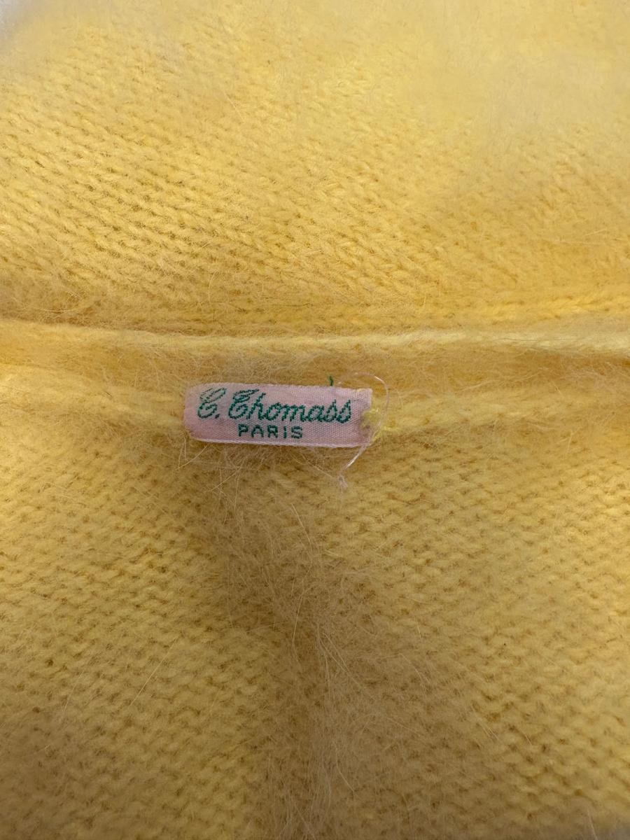 Early Chantal Thomass Yellow Mohair Shrug  product image