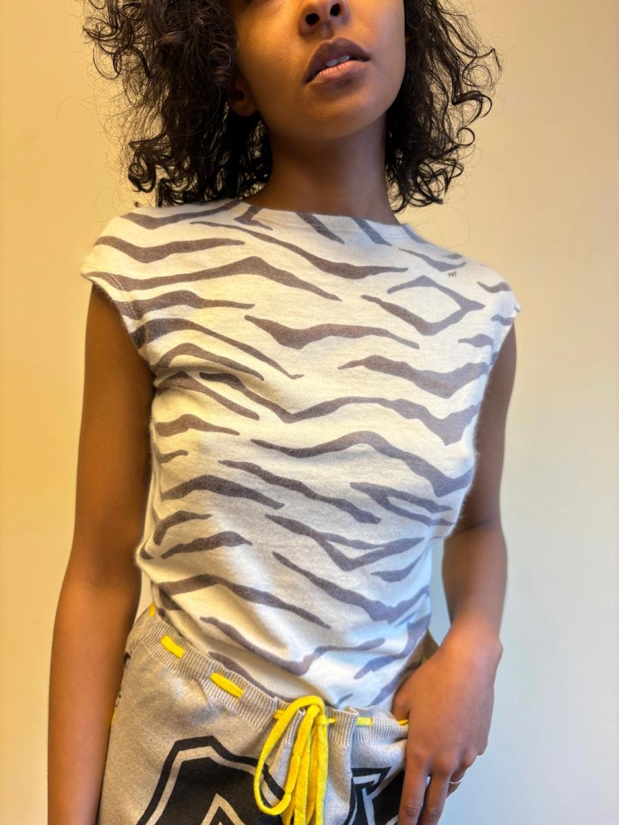 Krizia Poi Tiger Stripe Knit product image