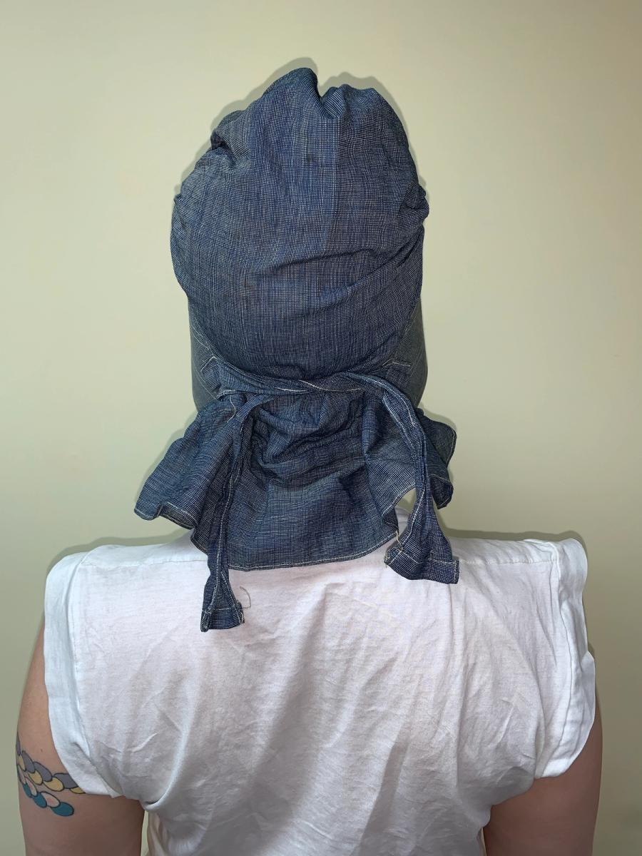 Antique Waxed Denim Bonnet product image