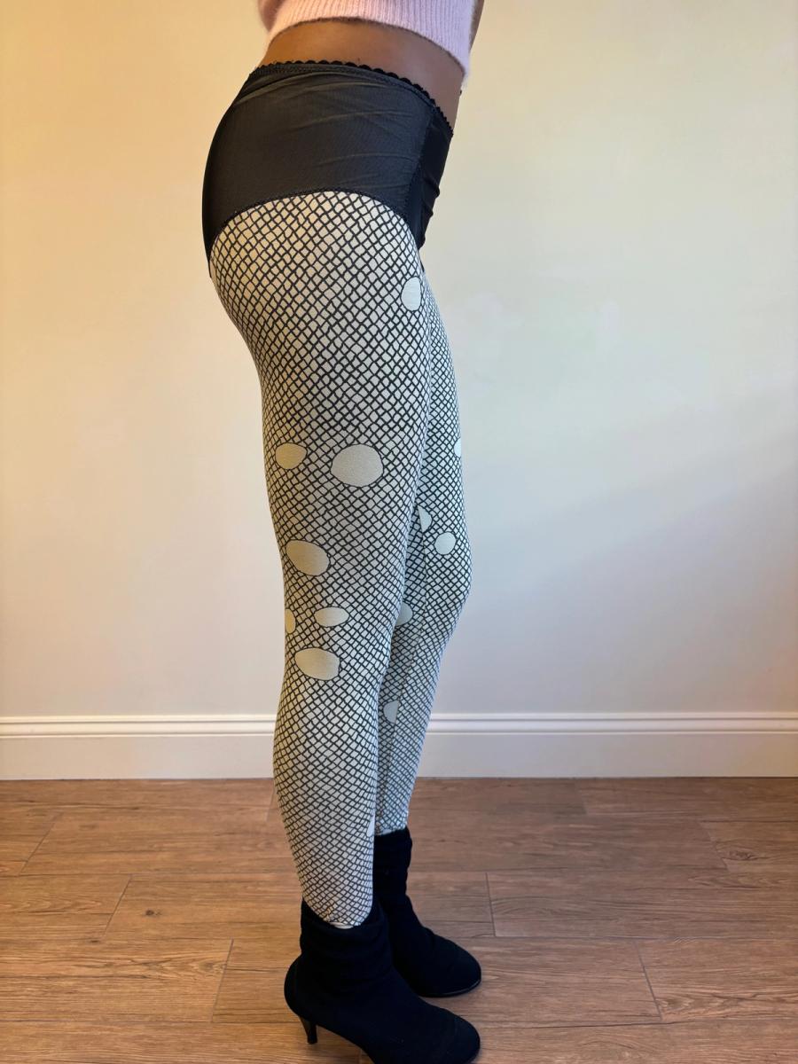 Marjan Pejoski Trompe L'oeil Torn Fishnet Leggings product image