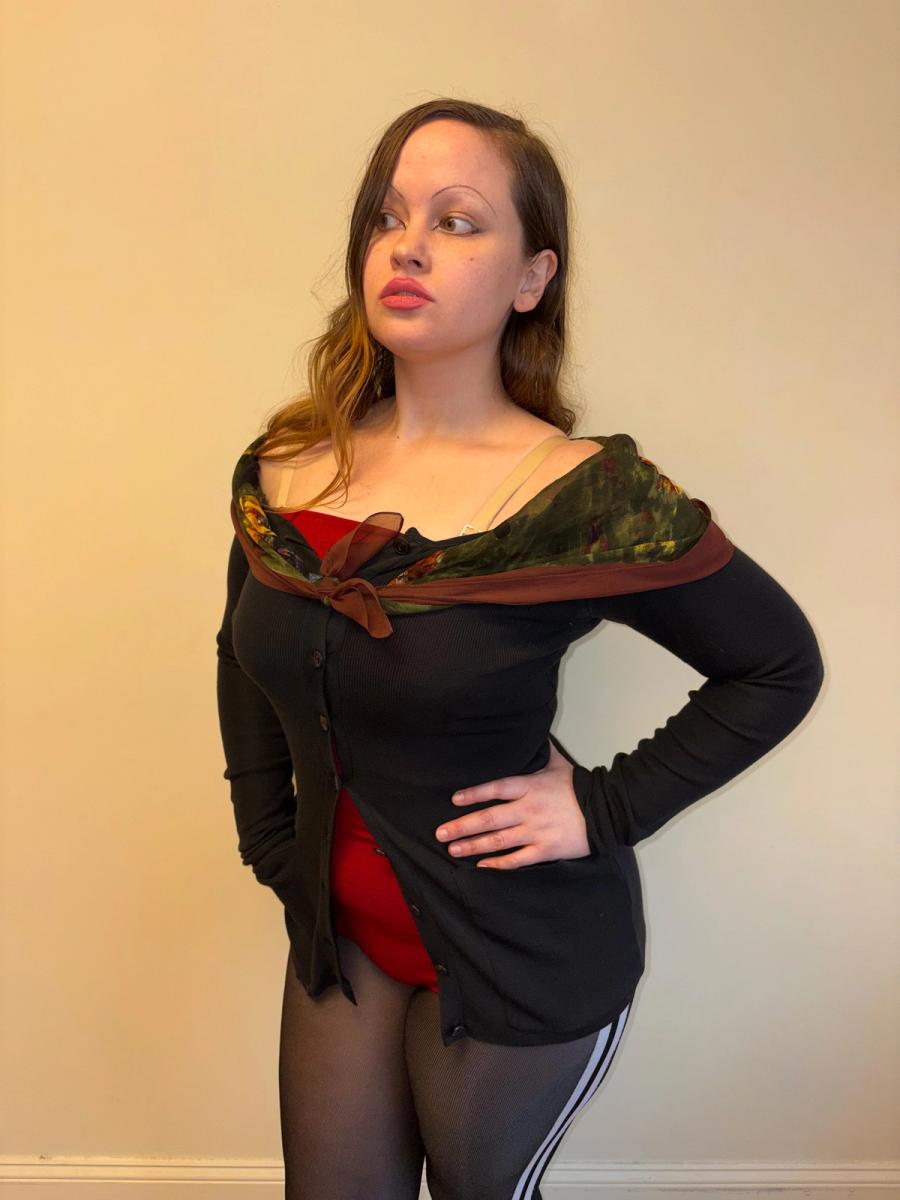 90s Jean-Paul Gaultier Sweater with Shawl product image
