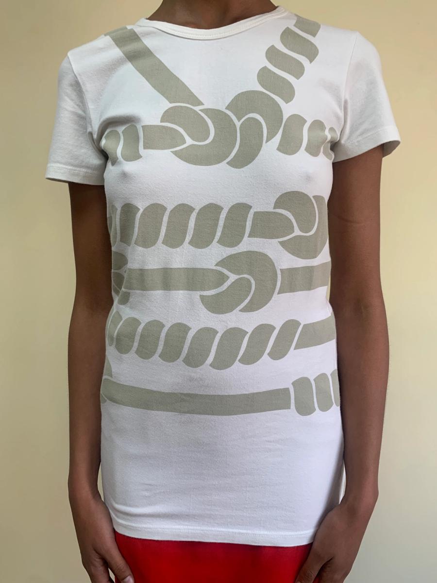 Vivienne Westwood SS 1998 Tromp L'oeil Rope Bondage Tee product image