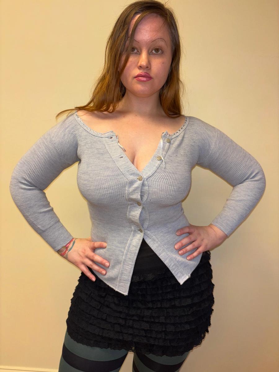 30s or 40s Baby Blue Cardigan product image