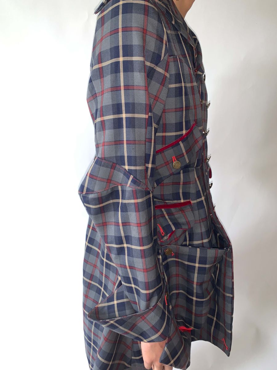 Takuya Angel Plaid Coat  product image