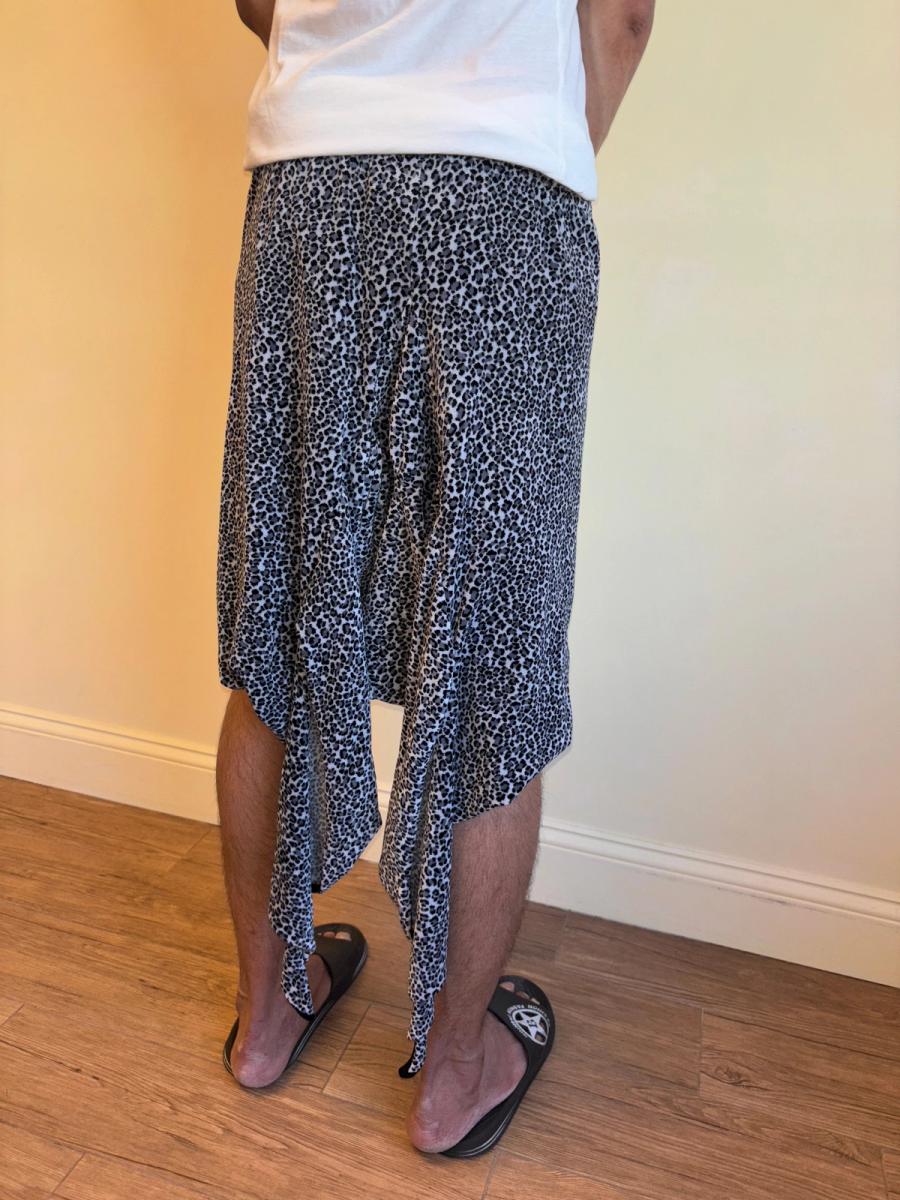 Bernhard Willhelm Leopard Skirt Shorts product image