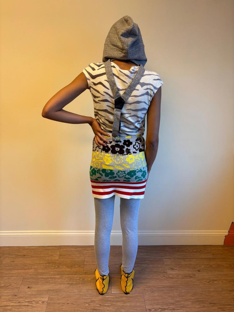 Bernhard Willhelm Knit Patchwork Skirt product image