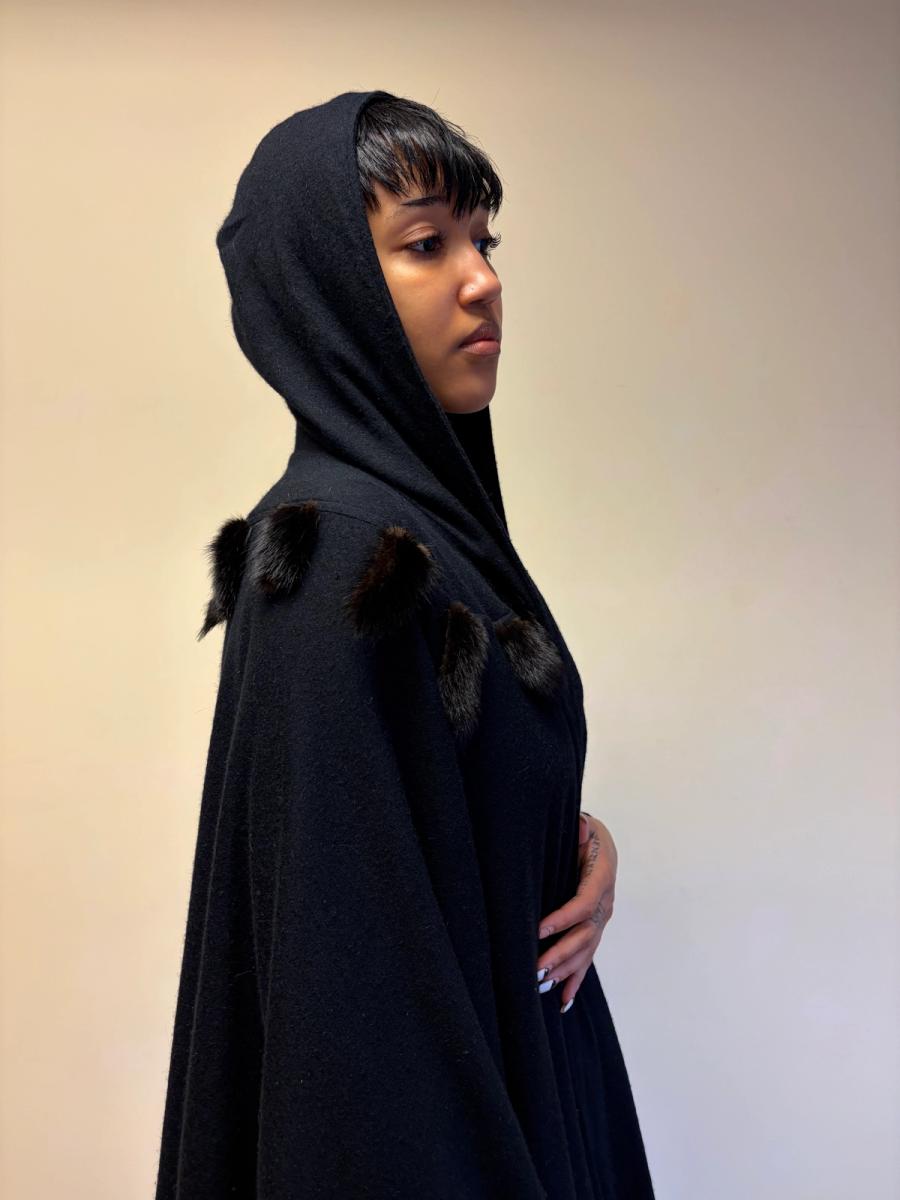 Yvan & Marzia Fur Tail Cape product image