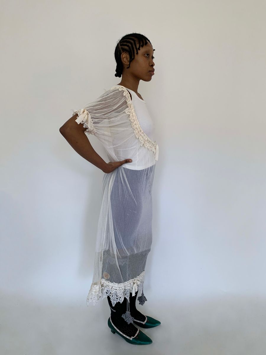 Vivienne Westwood SS 1996 Sheer Knitted Dressing Gown product image