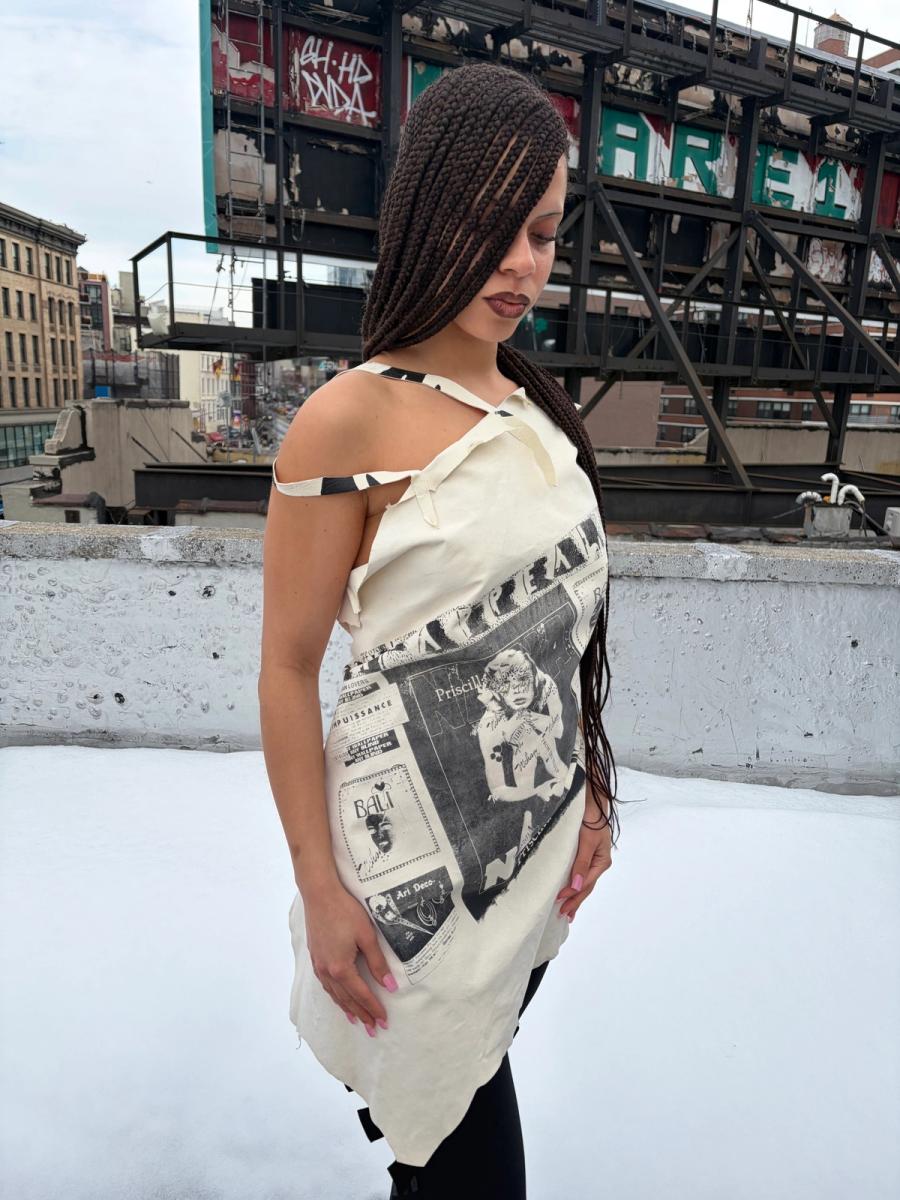 Sex Appeal Suede Asymmetric Tunic product image