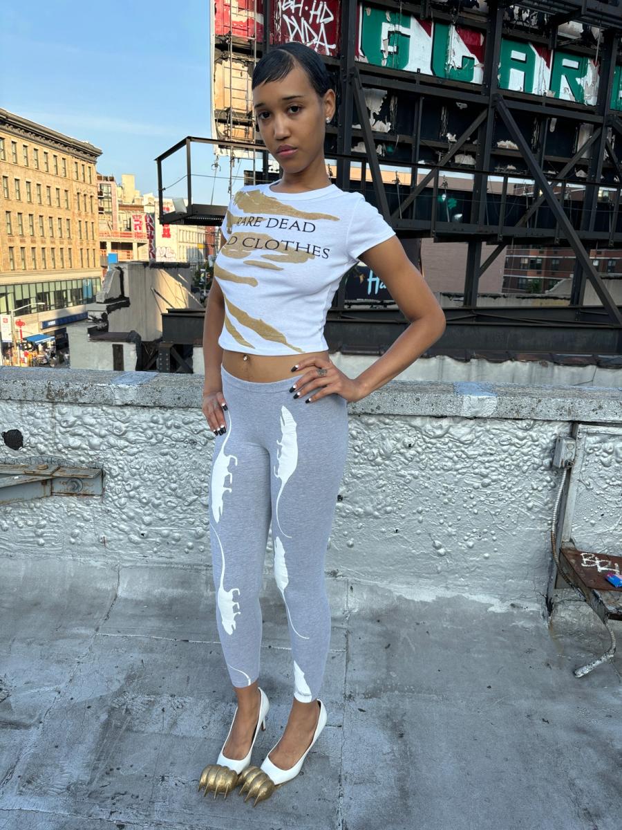 Gray Rat Leggings product image