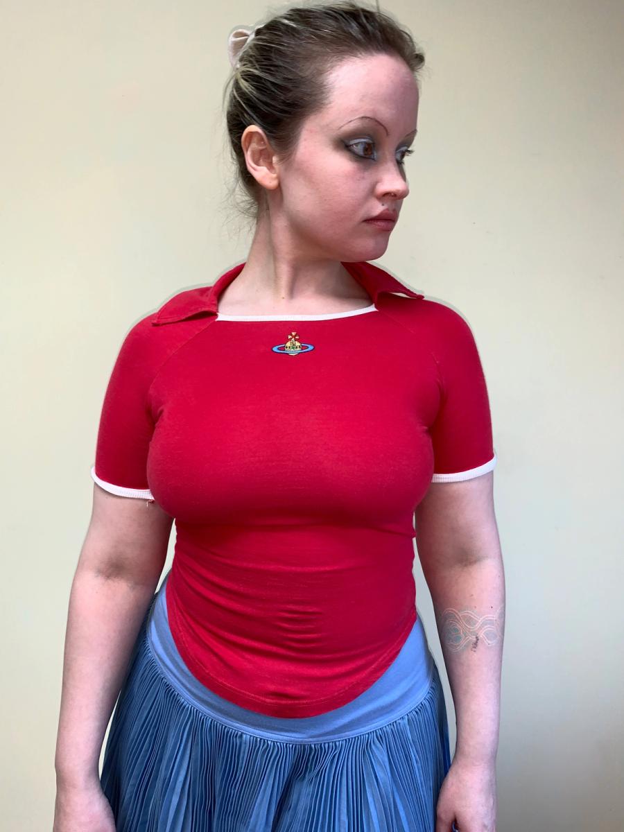 90s Vivienne Westwood Collared Polo product image