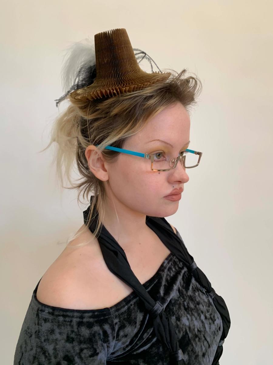 Chapeàu Claudette Paper Fascinator product image