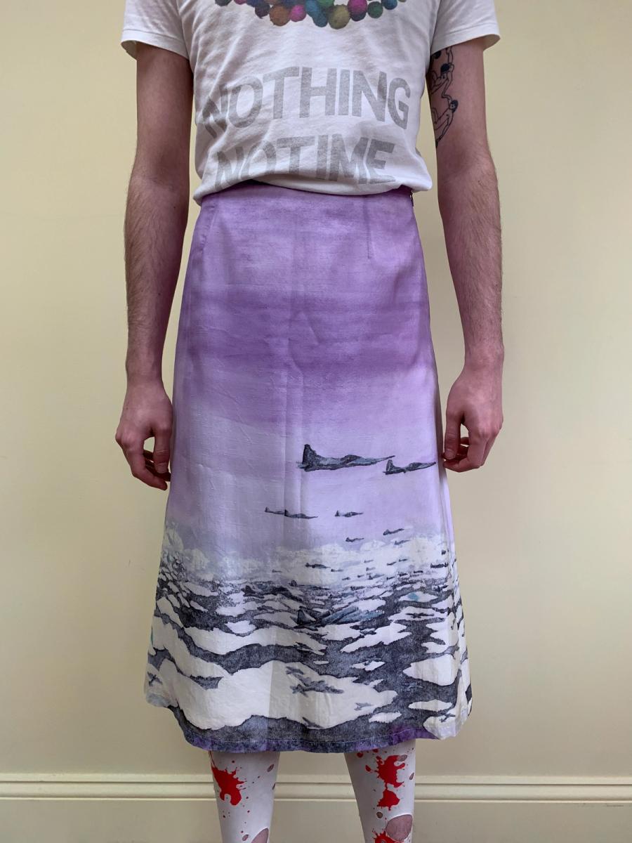 Alfaspin Iceberg Print Skirt product image