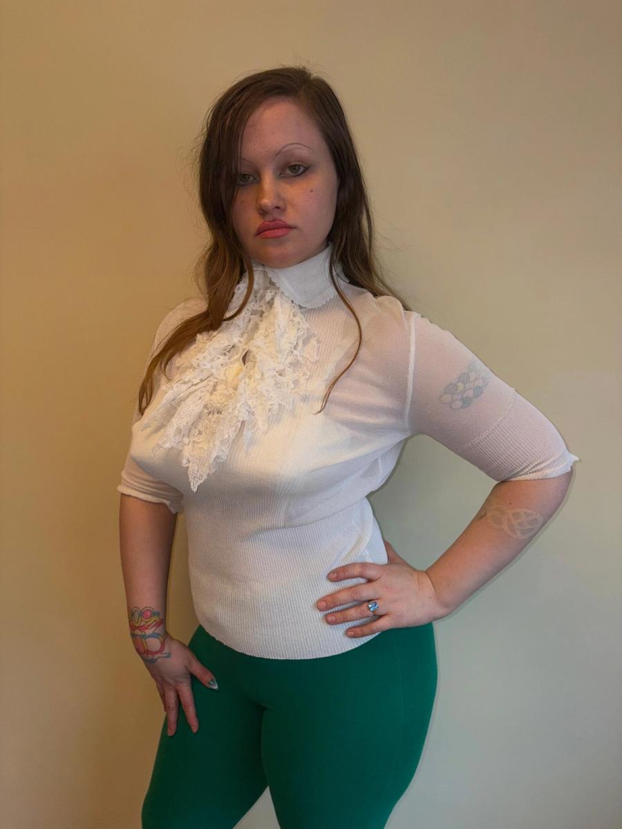 1996 Vivienne Westwood Crochet Sheer Blouse product image