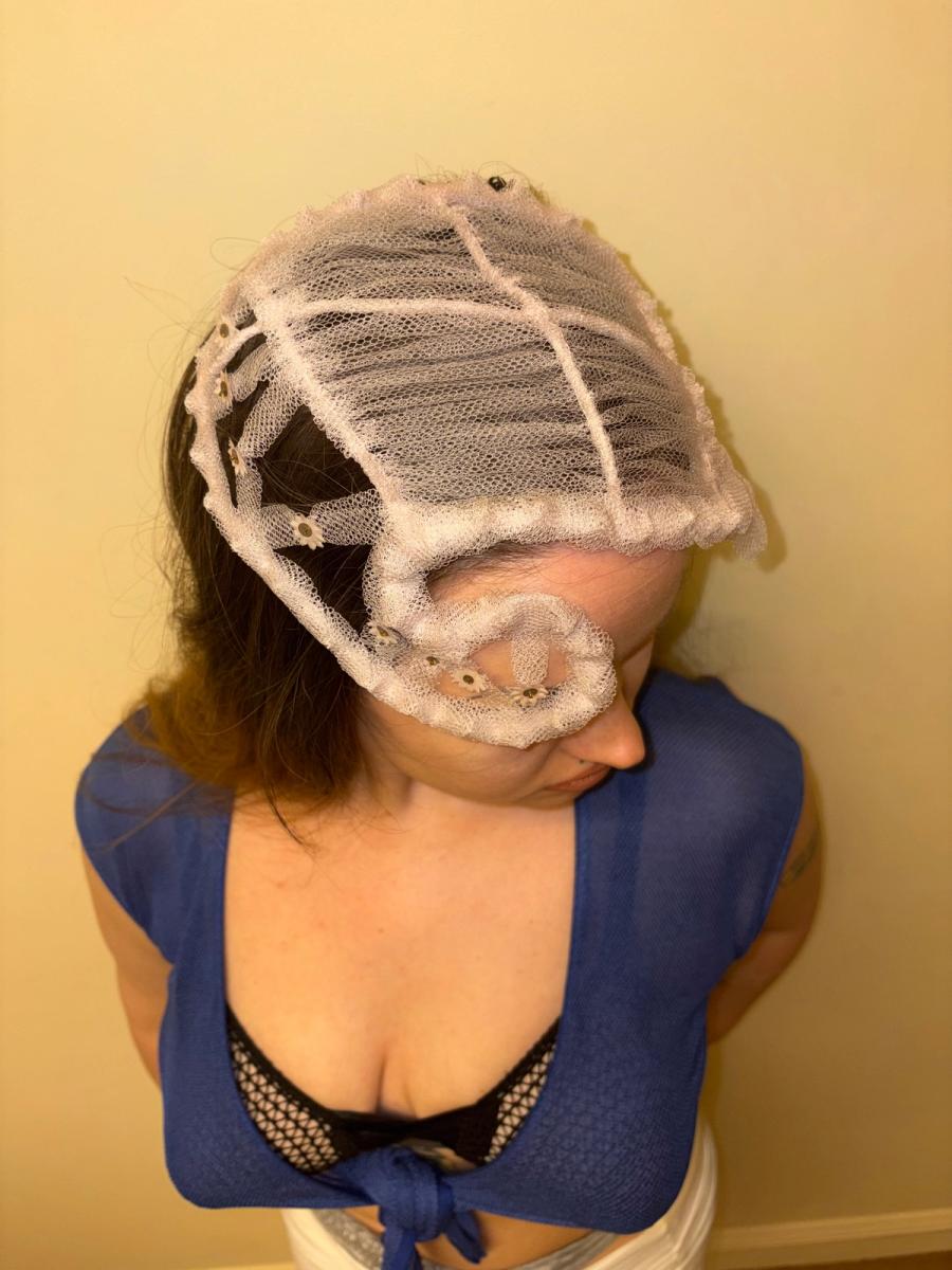 1950s Tulle Fascinator product image