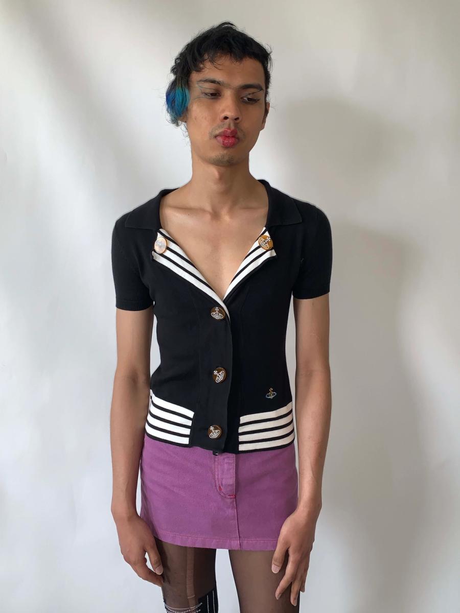 Vivienne Westwood Red Label Oversized Orb Button Top product image