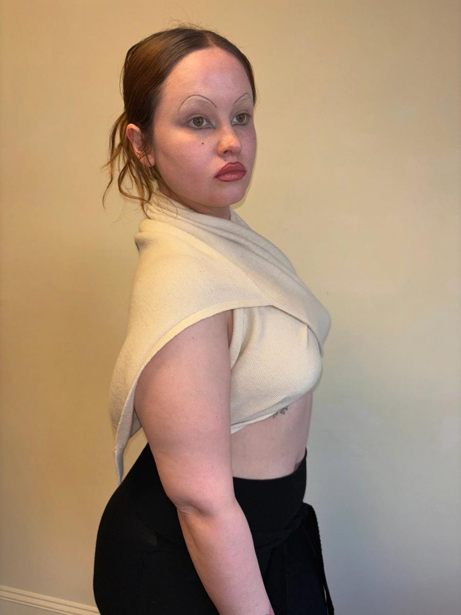 Sonia Rykiel Wrap Faux-Cardigan Shawl product image