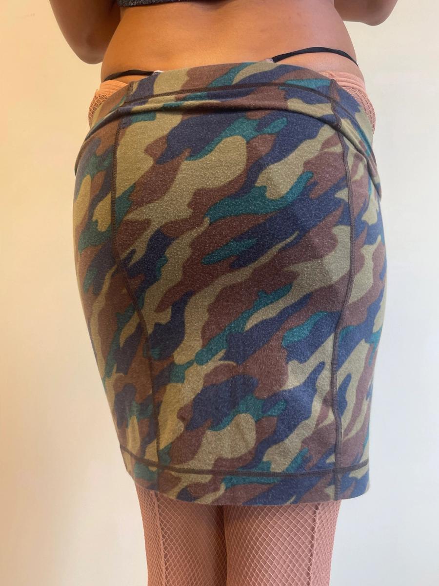 1988 Chantal Thomass Camo Skirt product image