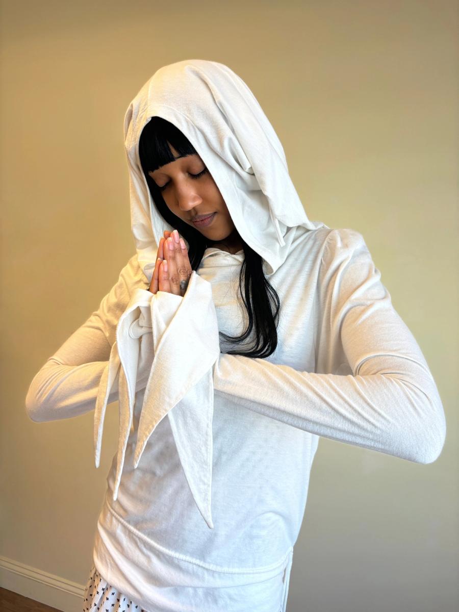 Bernhard Willhelm White Cat Ear Top product image