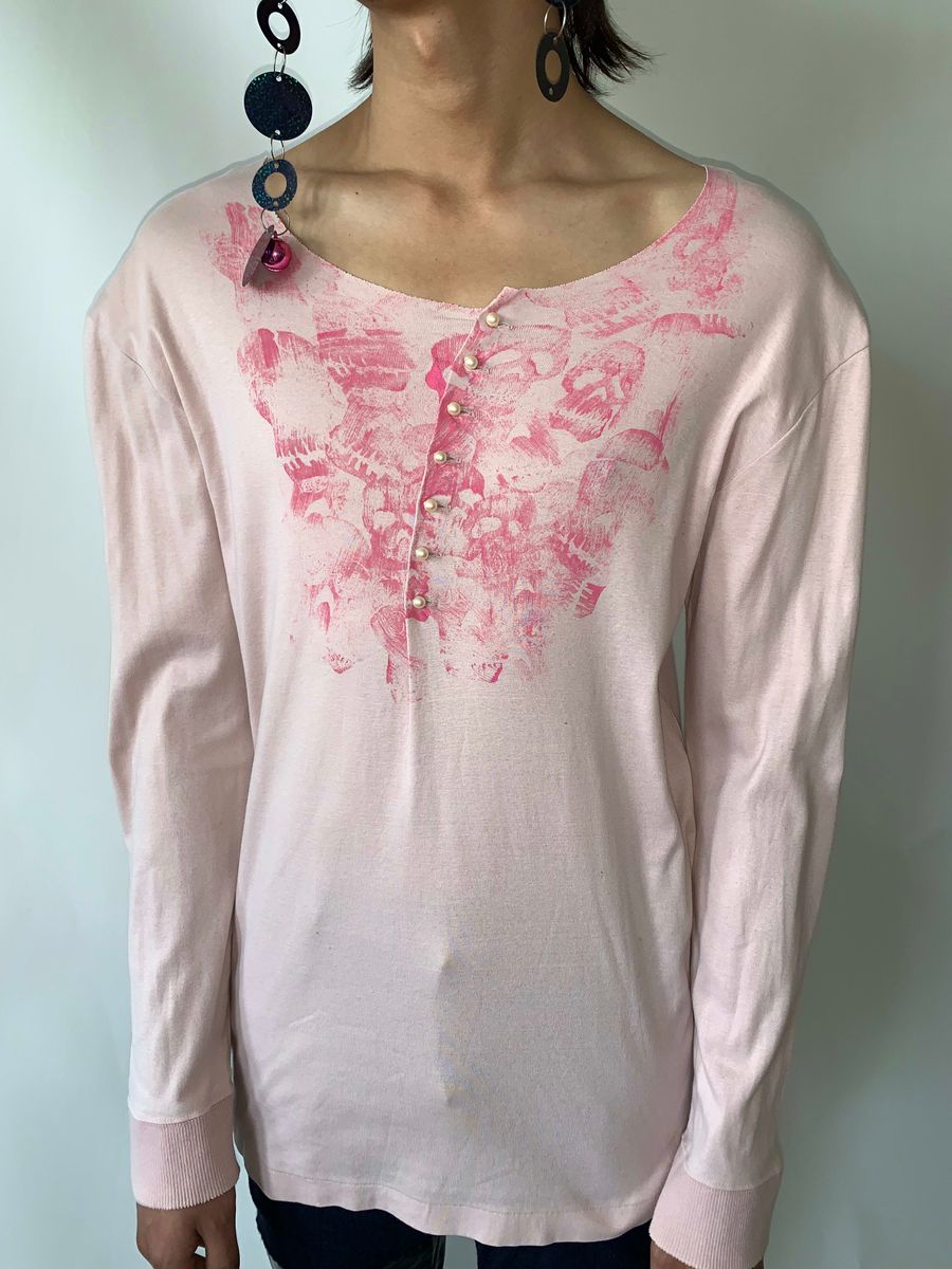 Nozomi Ishiguro Pearl & Skull Longsleeve product image