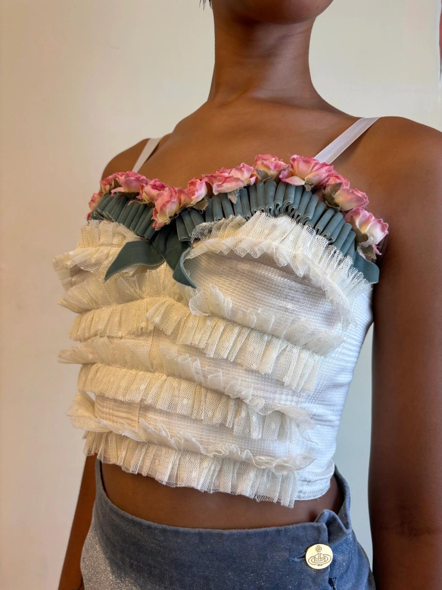 Claudia Matano Floral Bustier product image