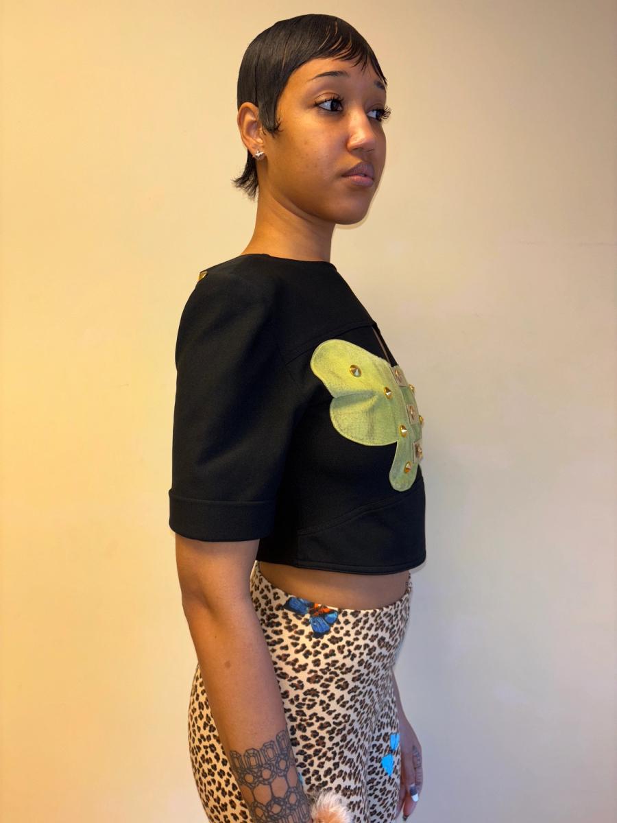 80s French Butterfly Top product image