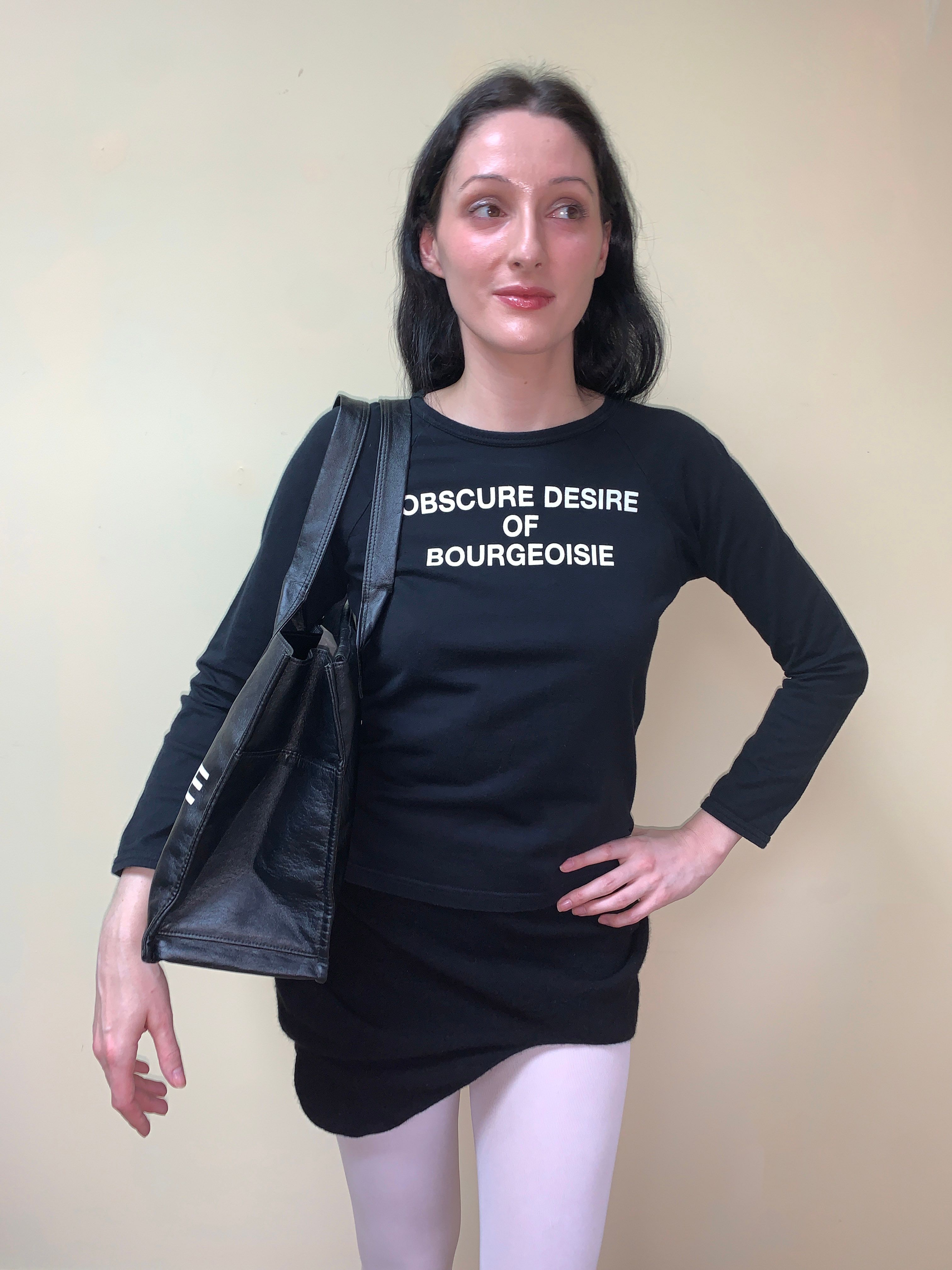 OBSCURE DESIRE OF BOURGEOISIEチビTトップスキラキラ