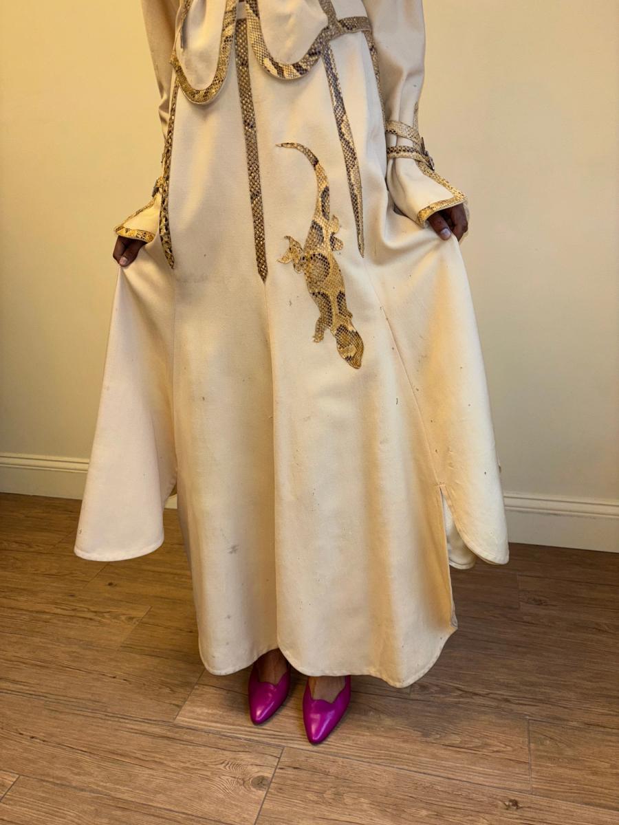 70s Bill Gibb Lizard Cutout Set product image