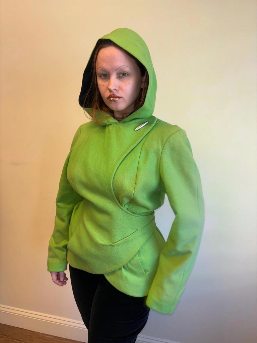80s Thierry Mugler Activ Green Jacket product image