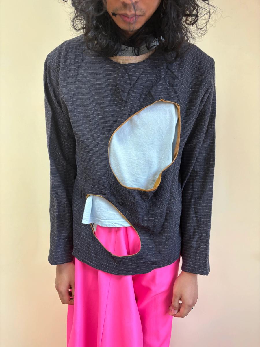 Bio Politics Tunic with Holes product image