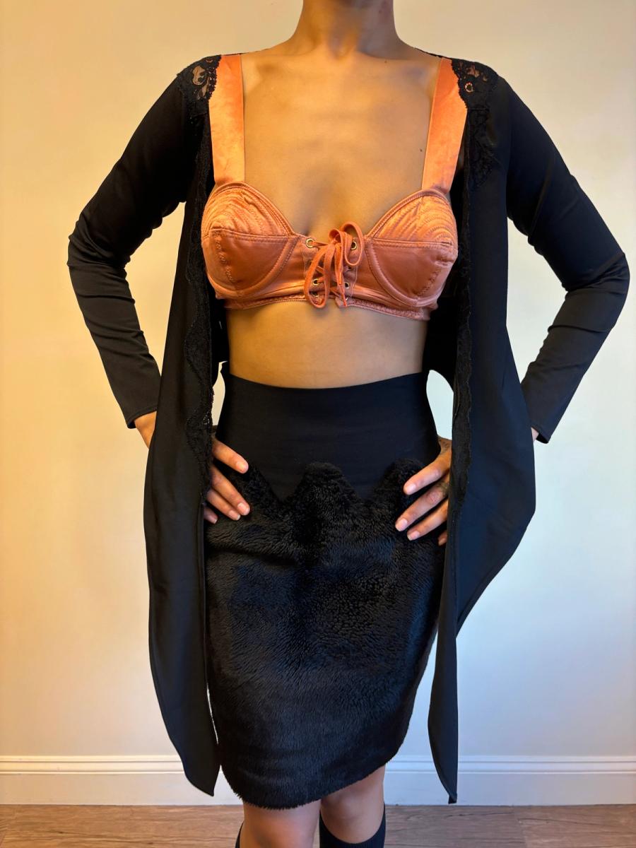 Chantal Thomass Wrap Top With Lace product image