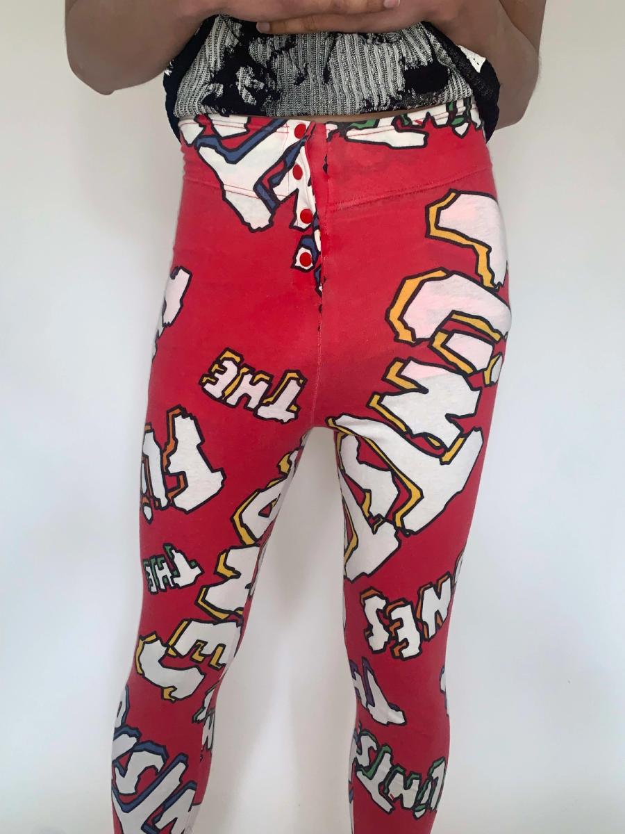 1980s JC de Castelbajac Flintstones Leggings product image