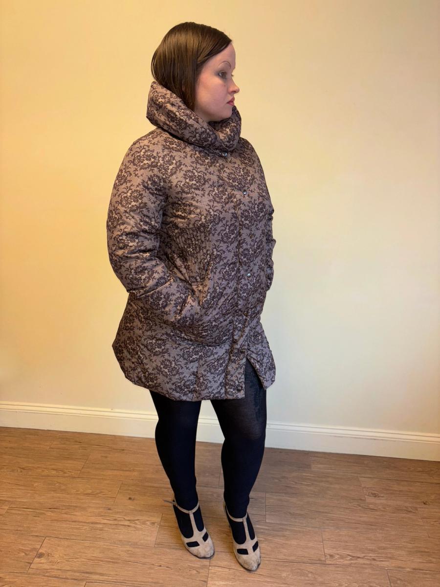 Masaki Matsushima Lace Print Down Jacket   product image