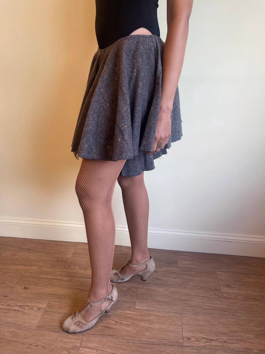 Nozomi Ishiguro Confetti Tweed Skort product image