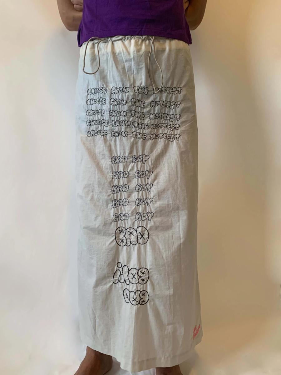 Bernhard Willhelm "Choose From the Hottest Bad Boy" Skirt product image