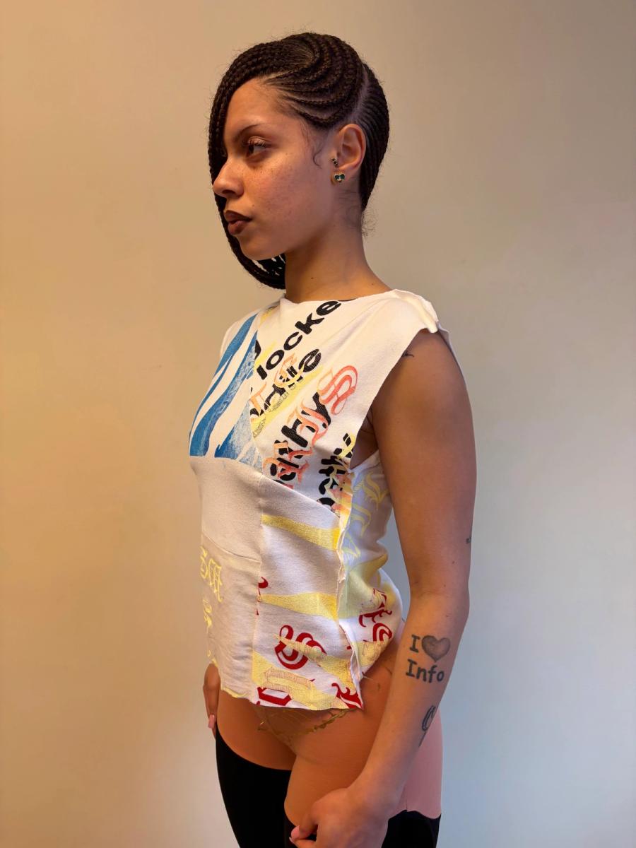 Enfer Rainbow Zebra Top product image