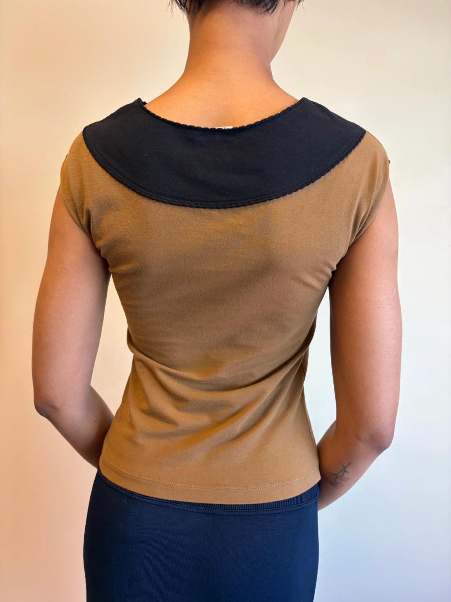 Vintage Chantal Thomass Shirt with Embroidered Buckle product image