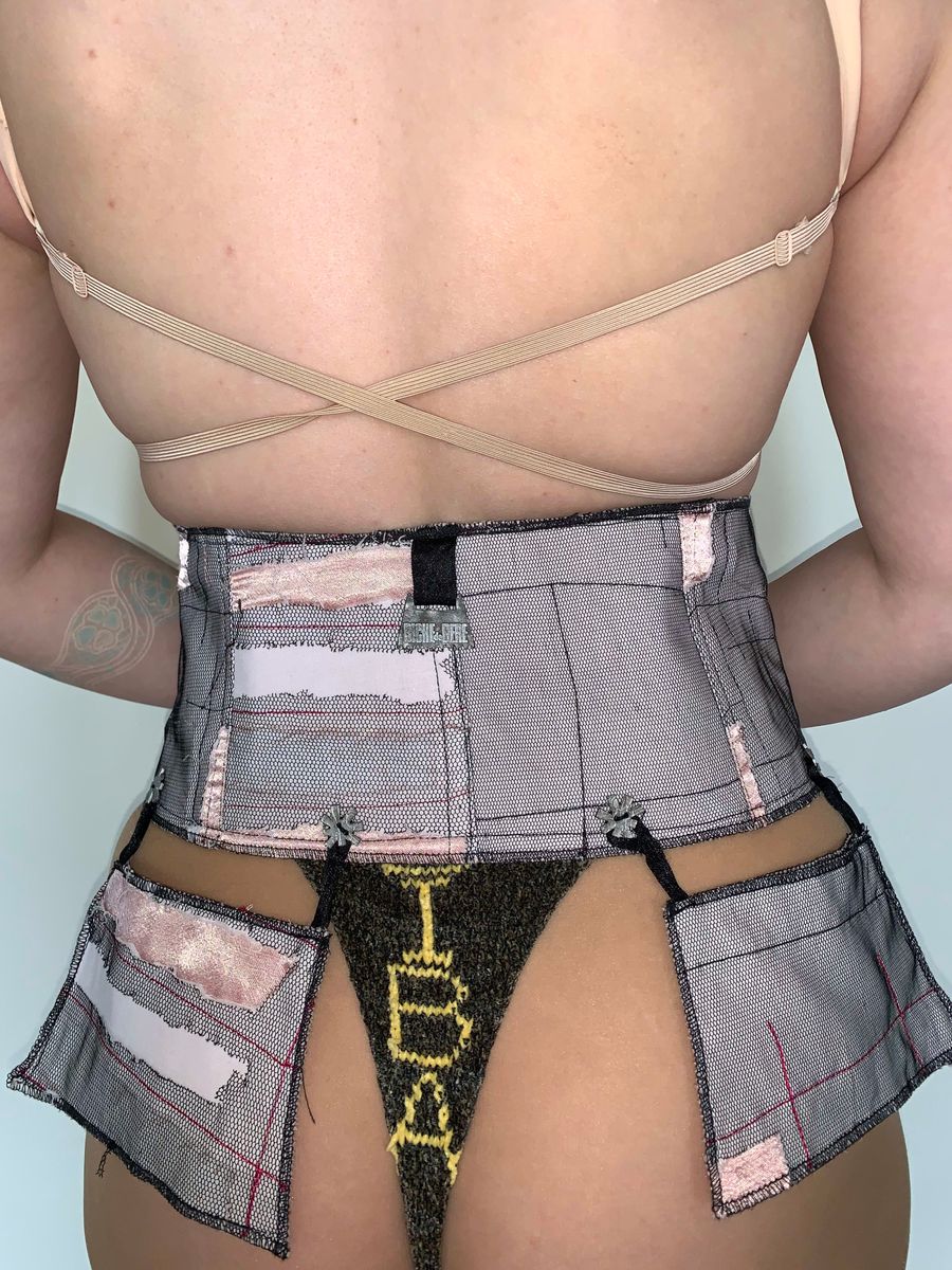 Biche de Bere Patchwork Corset  product image