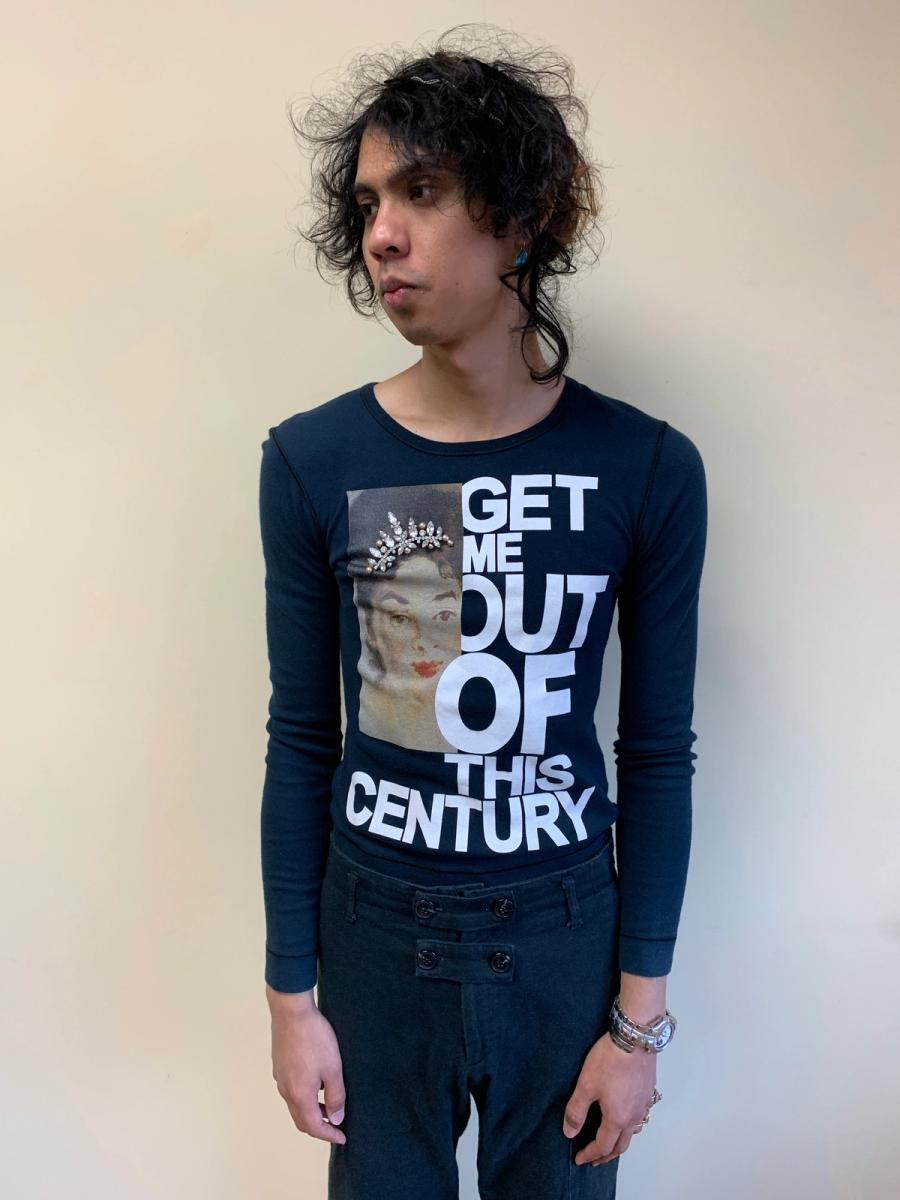 ''Get Me Out Of This Century" Embellished Tee  product image