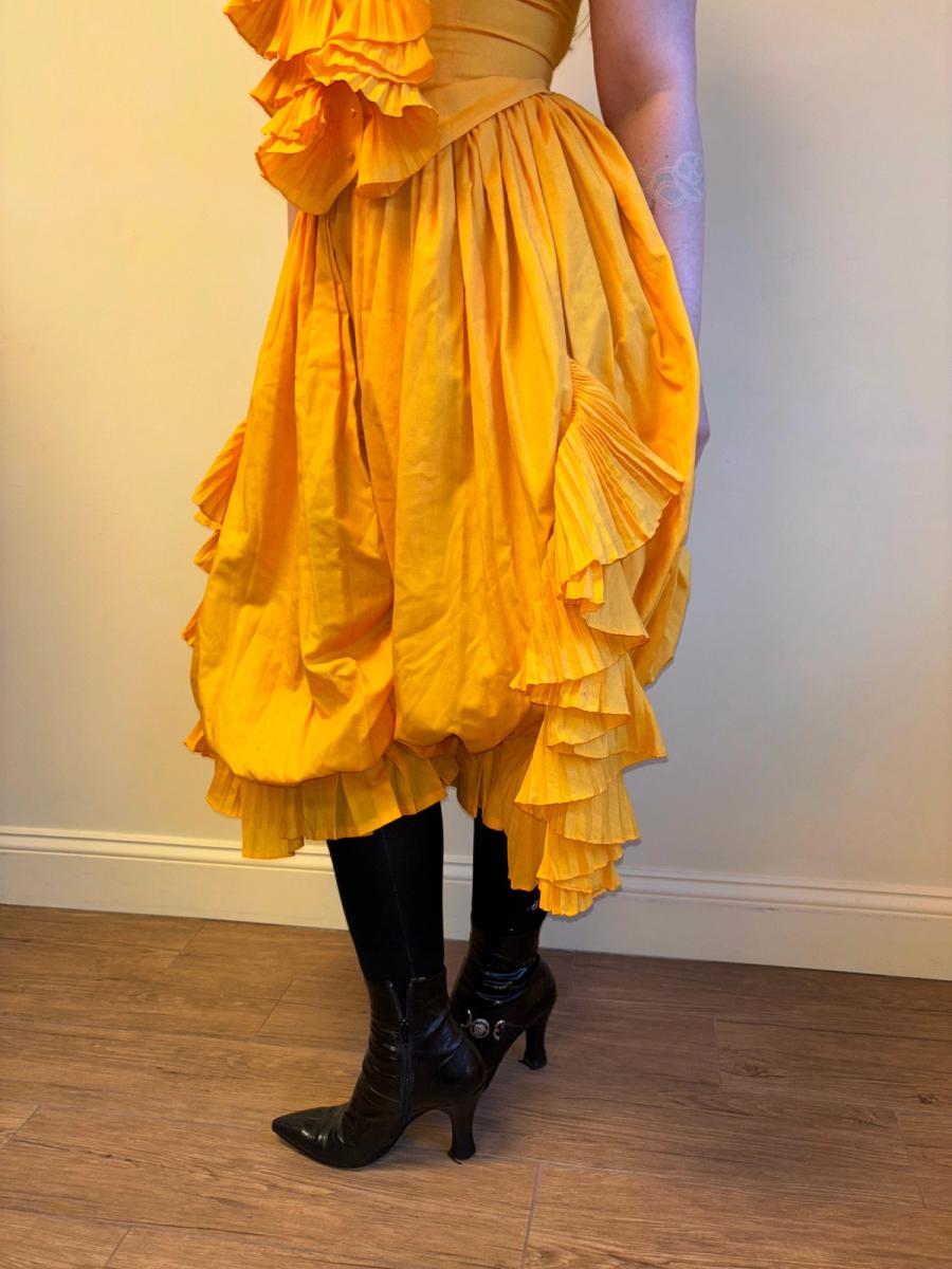 80s Chantal Thomass Yellow Top and Pants Set product image