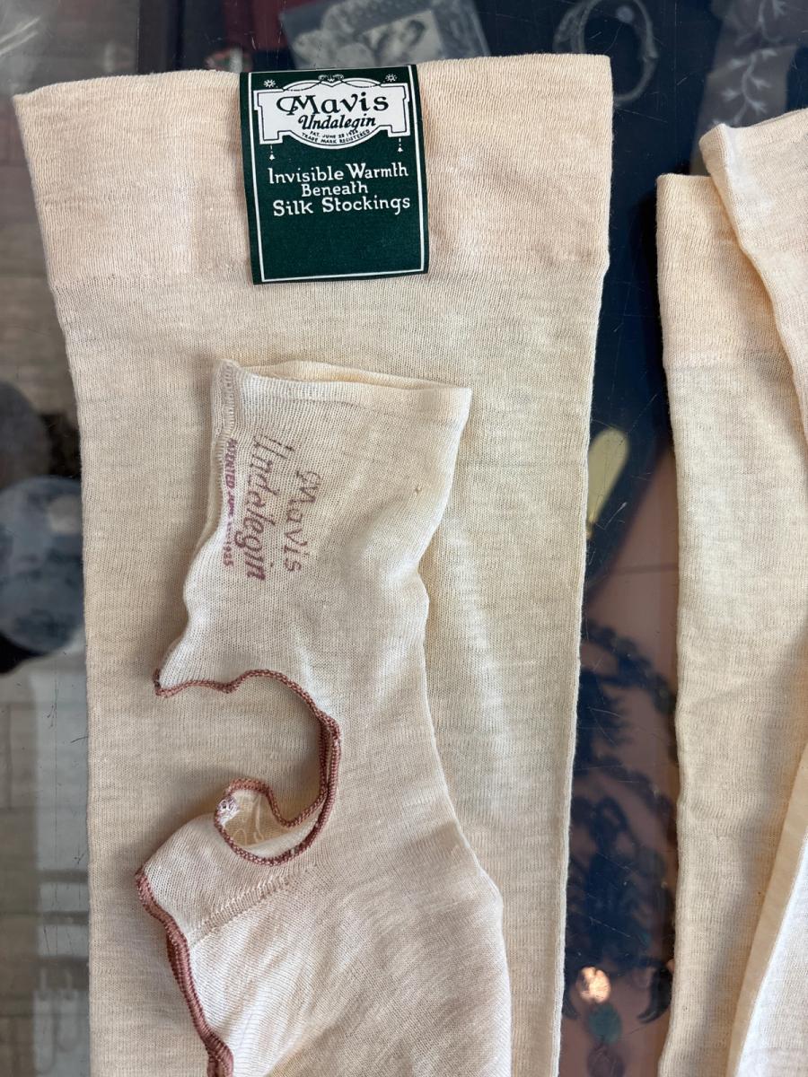 1920s Deadstock Footless Stockings product image