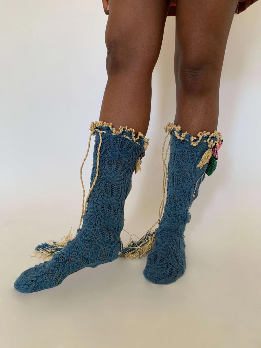 Vivienne Westwood 1994 'On Liberty' Crochet Stockings product image