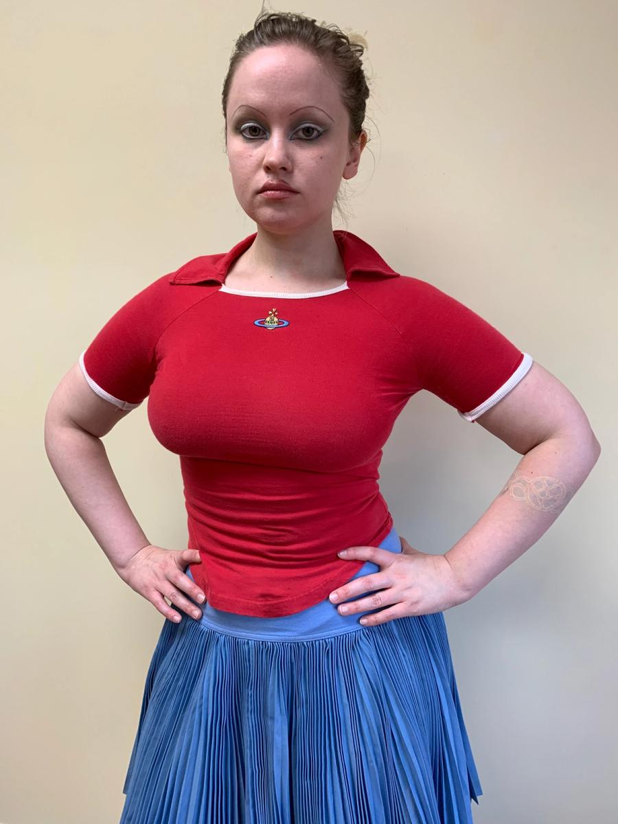 90s Vivienne Westwood Collared Polo product image