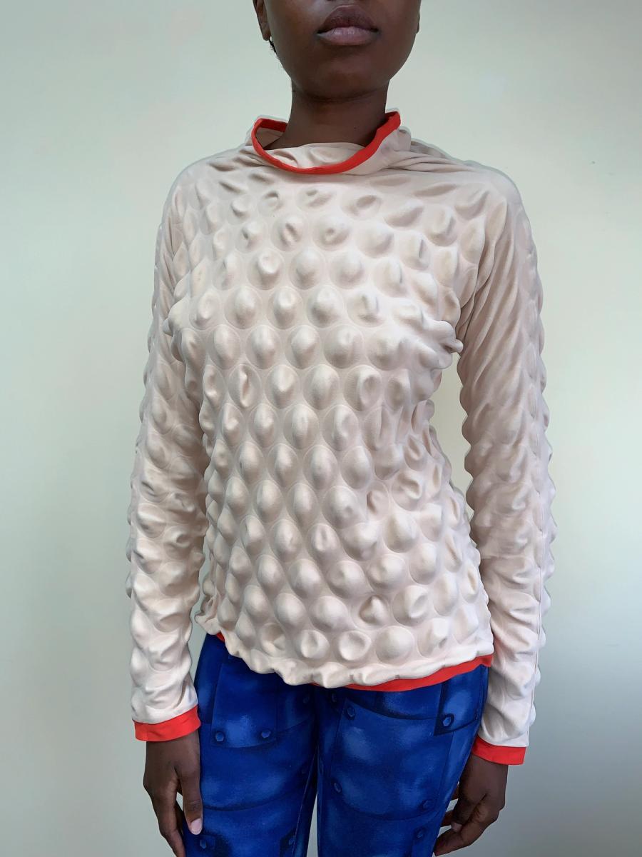 A/W 2000 Issey Miyake Egg Carton Shirt product image