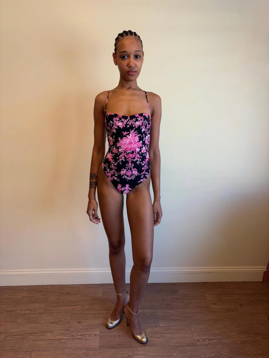 Chantal Thomass Toile De Jouy Print Swimsuit product image